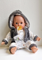 Panni baba - lány, kopasz, 40 cm 24 hó+