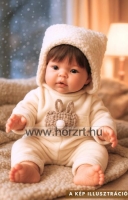 Fiú baba - hajas, fürdethető,<br>37 cm
