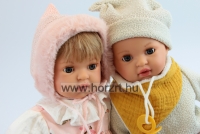 Peti baba - fiú, kopasz,<br>40 cm 24 hó+