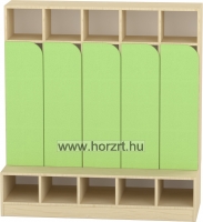 Komfort gyermeköltöző 5 fős-juhar