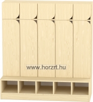 Komfort gyermeköltöző 5 fős-juhar