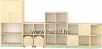 Komfort szekrény III. - 6 fakkos