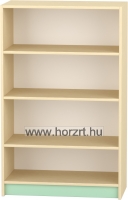 Komfort szekrény III. - 3 polcos -teliajtós - pasztellzöld