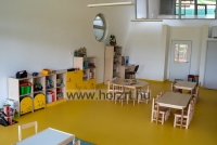 Sziluett Meserét szekrénysor - pasztellkék-juhar