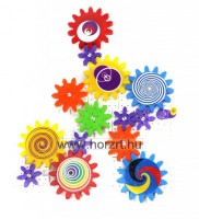 Quercetti: Fogaskerék kaleidoszkóp