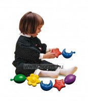 Quercetti - Bébi pattintós játék - figurák 12 db-os 12 hó+