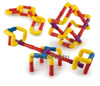 Quercetti: Tubation csőépítő játék szett 40 db-os