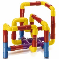 Quercetti: Tubation csőépítő játék szett 40 db-os