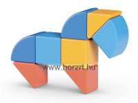 Geomag kicsiknek-<br>Magicube mágneses állatok<br>9 darabos 12 hó+