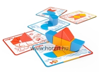 Geomag  kicsiknek -<br>Magicube mágneses építőkockák feladatlapokkal<br>16 darabos 24 hó+