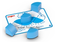 Geomag  kicsiknek -<br>Magicube mágneses építőkockák feladatlapokkal<br>16 darabos 24 hó+