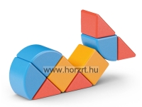 Geomag  kicsiknek -<br>Magicube mágneses építőkockák feladatlapokkal<br>16 darabos 24 hó+