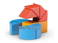 Geomag  kicsiknek -<br>Magicube mágneses építőkockák feladatlapokkal<br>16 darabos 24 hó+