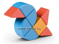 Geomag  kicsiknek -<br>Magicube mágneses építőkockák feladatlapokkal<br>16 darabos 24 hó+