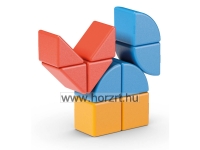 Geomag  kicsiknek -<br>Magicube mágneses építőkockák feladatlapokkal<br>16 darabos 24 hó+