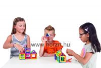 Mágneses Geometriai Építőjáték 60 db-os