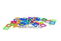 Mágneses Geometriai Építőjáték 60 db-os