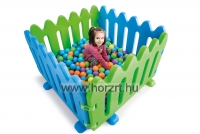 Elkerítőrács - játszókerítés kék 12 hó+