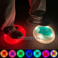 Szenzoros kerek lépegető kövek, 6 darabos készlet