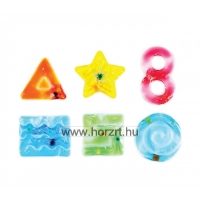 Szenzoros formák, 6 darabos készlet