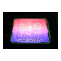 Világítós homokrajzoló