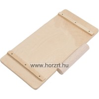 Fa hengeres egyensúlyozó deszka - szövet borítással