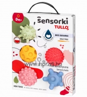 Szenzoros érzékelő labda szett<br>5 db-os 0 hó+