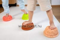 Egyensúlyozó félgömb szett teknőspáncél mintás 4 db-os