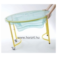 Homokozó-vizező, átlátszó