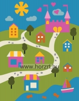 Meseváros Szőnyeg 80x150 cm