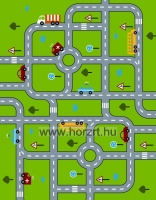 Szőnyeg közlekedéses Zöld 120x170 cm 