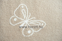 Sziluett szőnyeg Cicás Bézs 200x200 cm