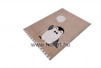 Pasztell szőnyeg Bézs pingvines 120x170 cm