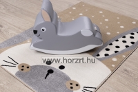 Pasztell szőnyeg Bézs nyuszis 120x170 cm