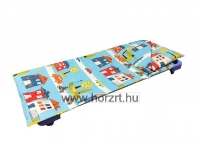 Paplanhuzat - kék városos -zipzáros