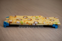 Paplanhuzat - sárga méhecskés - zipzáros - kicsi