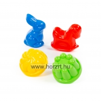 Homokozó formák,<br>4 darab 12 hó+