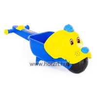 Homokozó talicska kicsiknek - kutyusos 12 hó+