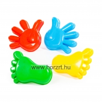 Homokozóformák -  kézláb mókák 4 darabos szett 12 hó+