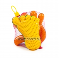 Homokozóformák -  kézláb mókák 4 darabos szett 12 hó+