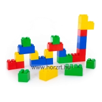 Óriás építőkocka, 24 darabos - 12 hó+