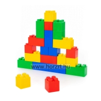 Óriás építőkocka, 24 darabos - 12 hó+