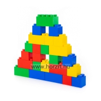 Óriás építőkocka, 24 darabos - 12 hó+