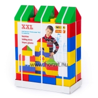 Óriás építőkocka, 36 darabos - 12 hó+