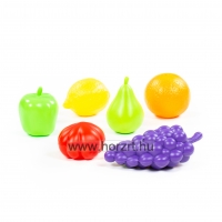 Gyümölcs és zöldség készlet,<br>6 darabos 12 hó+