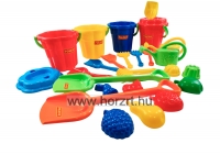 Homokozókészlet, 26 darabos