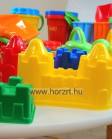 Homokozókészlet, 59 darabos