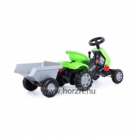 Traktoros kaland - Tekerd a pedált, kezdődik a kertfelfedezés!