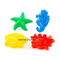 Homokozóformák - Tengernyi élmény 4 darabos 12hó+